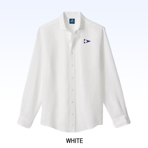 JOHNNIE-O LINEN BLEND BUTTON DOWN SHIRT - MCCARTHY SOLID