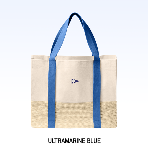 STRAW & CANVAS MARKET TOTE