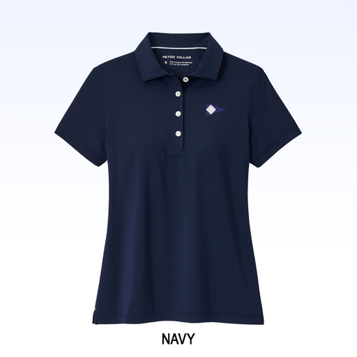PETER MILLAR WOMEN'S SHORT SLEEVE BUTTON POLO