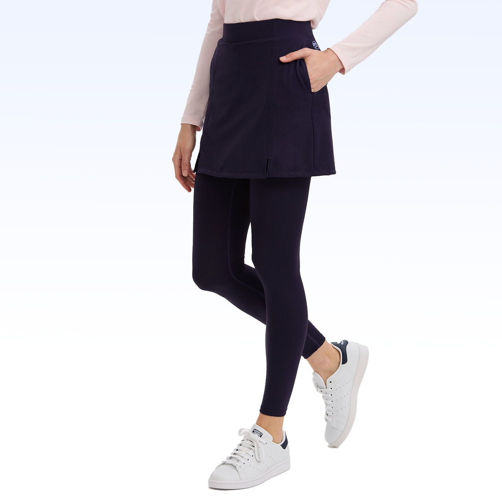 RENWICK SKIRTED LEGGING - Navy