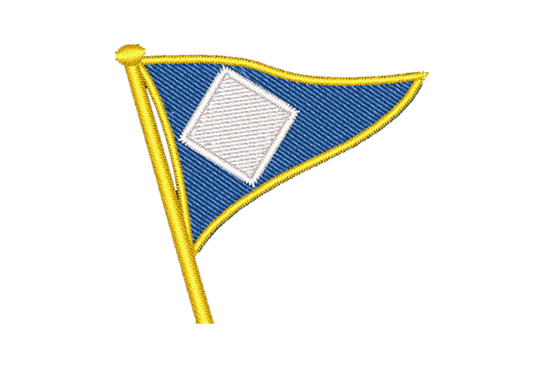 FIYC-Wavy Burgee